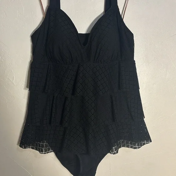 BAL Harbour Swim Black NWOT - Picture 3 of 13